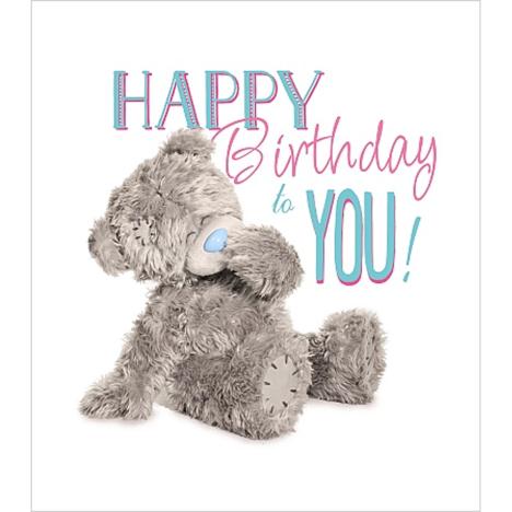 Happy Birthday Photo Finish Me to You Bear Card £1.89
